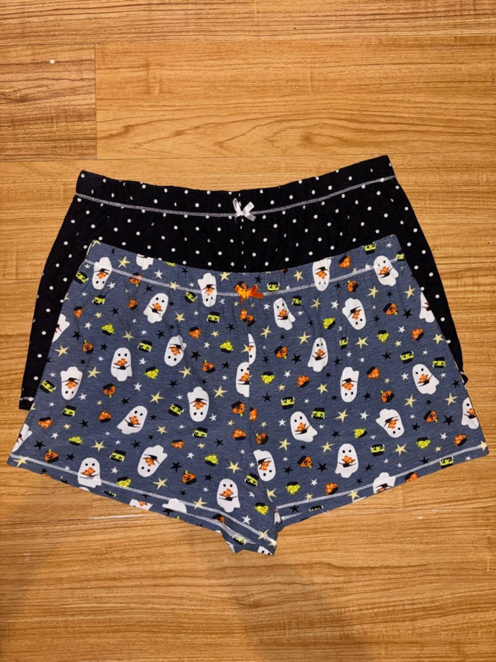 Women’s Holiday Print Pajama Shorts - Ghost & Polka Dot
